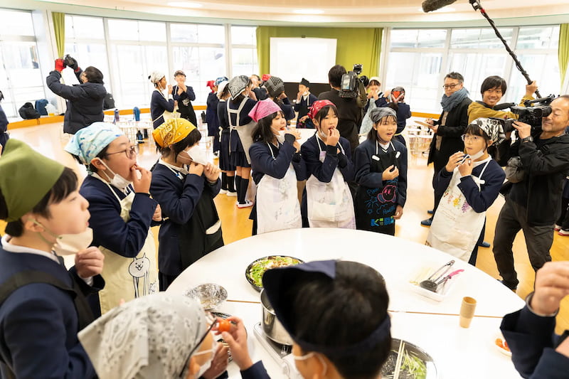イベント中の子どもたち